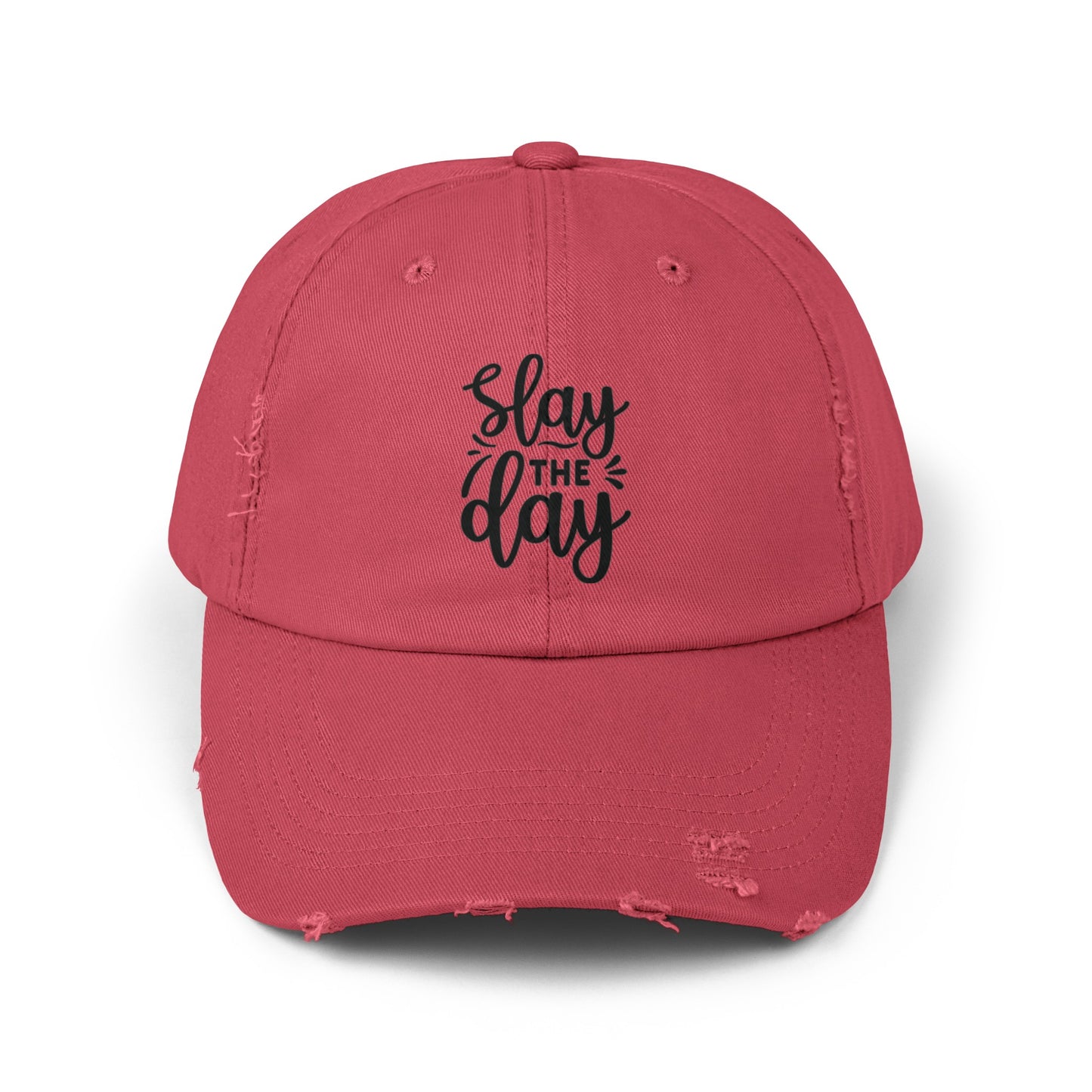 Slay the Day Distressed Cap