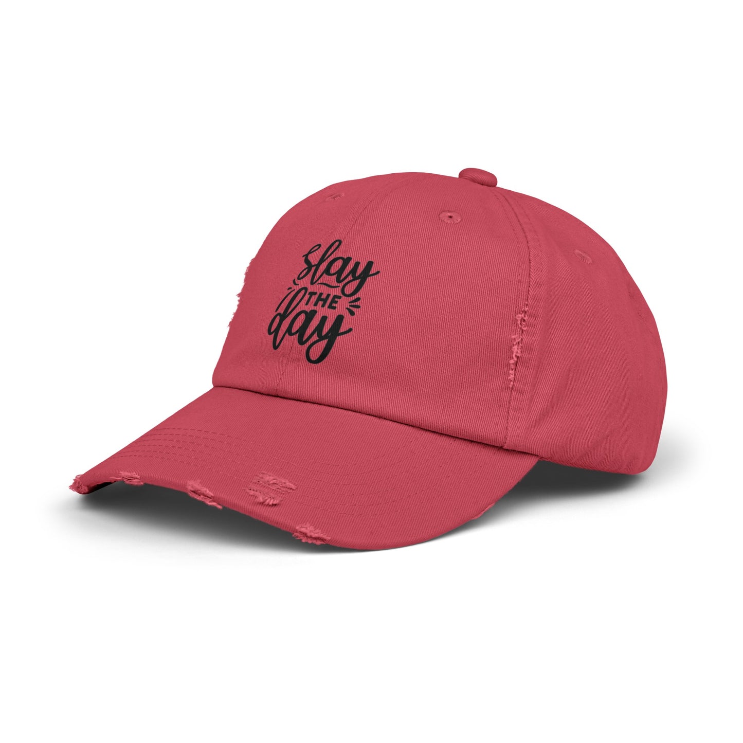 Slay the Day Distressed Cap