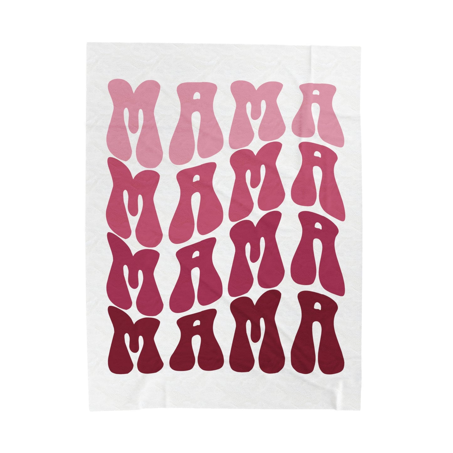 MAMA Velveteen Plush Blanket