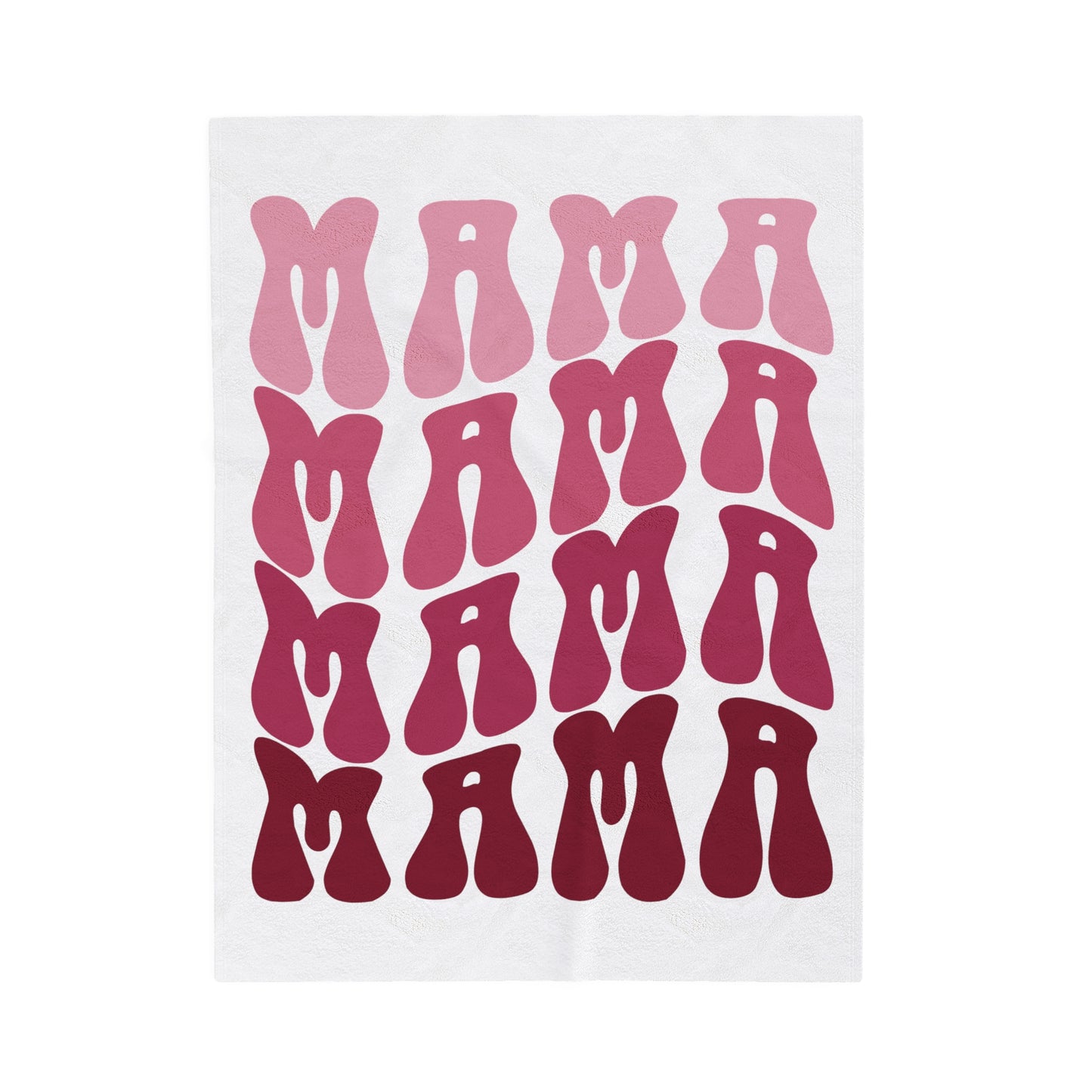 MAMA Velveteen Plush Blanket