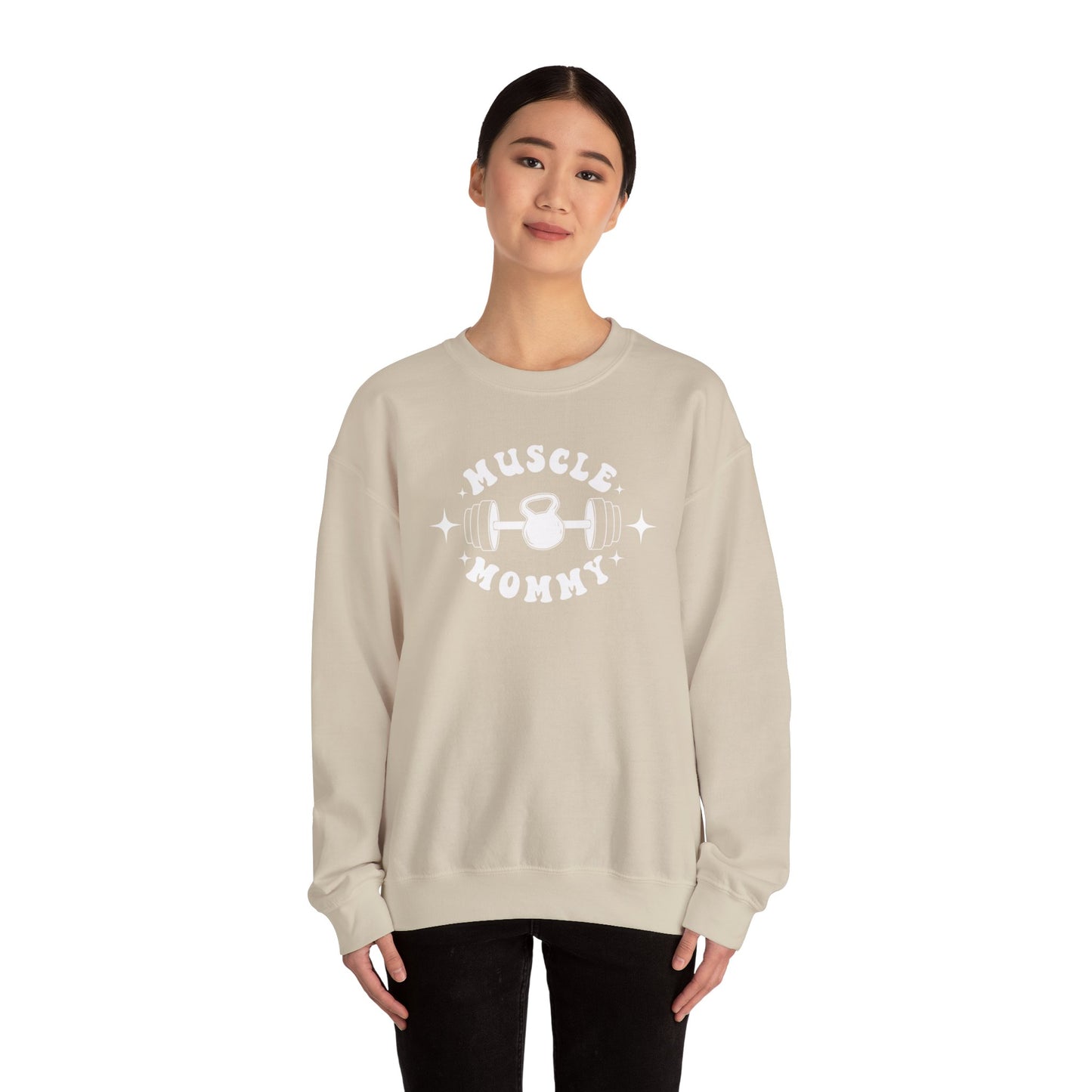 Muscle Mommy Crewneck Sweatshirt