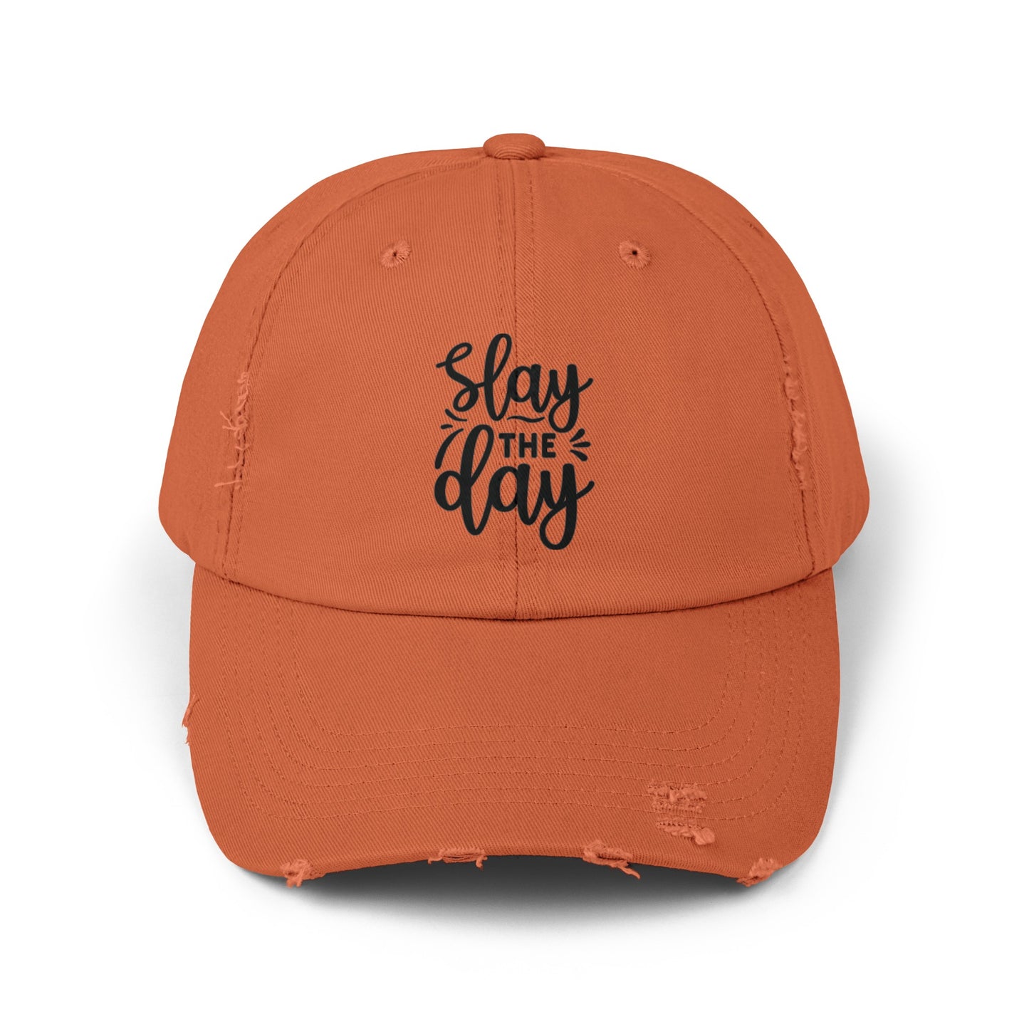 Slay the Day Distressed Cap