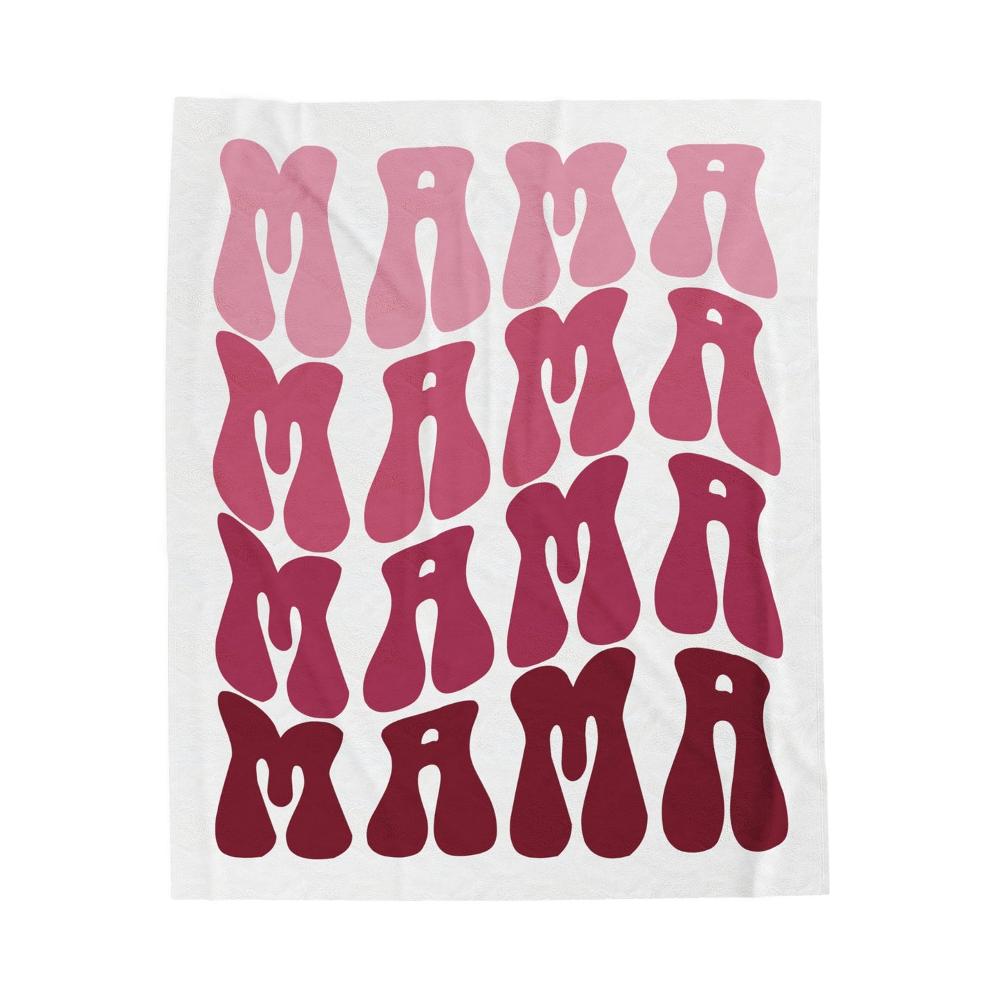 MAMA Velveteen Plush Blanket