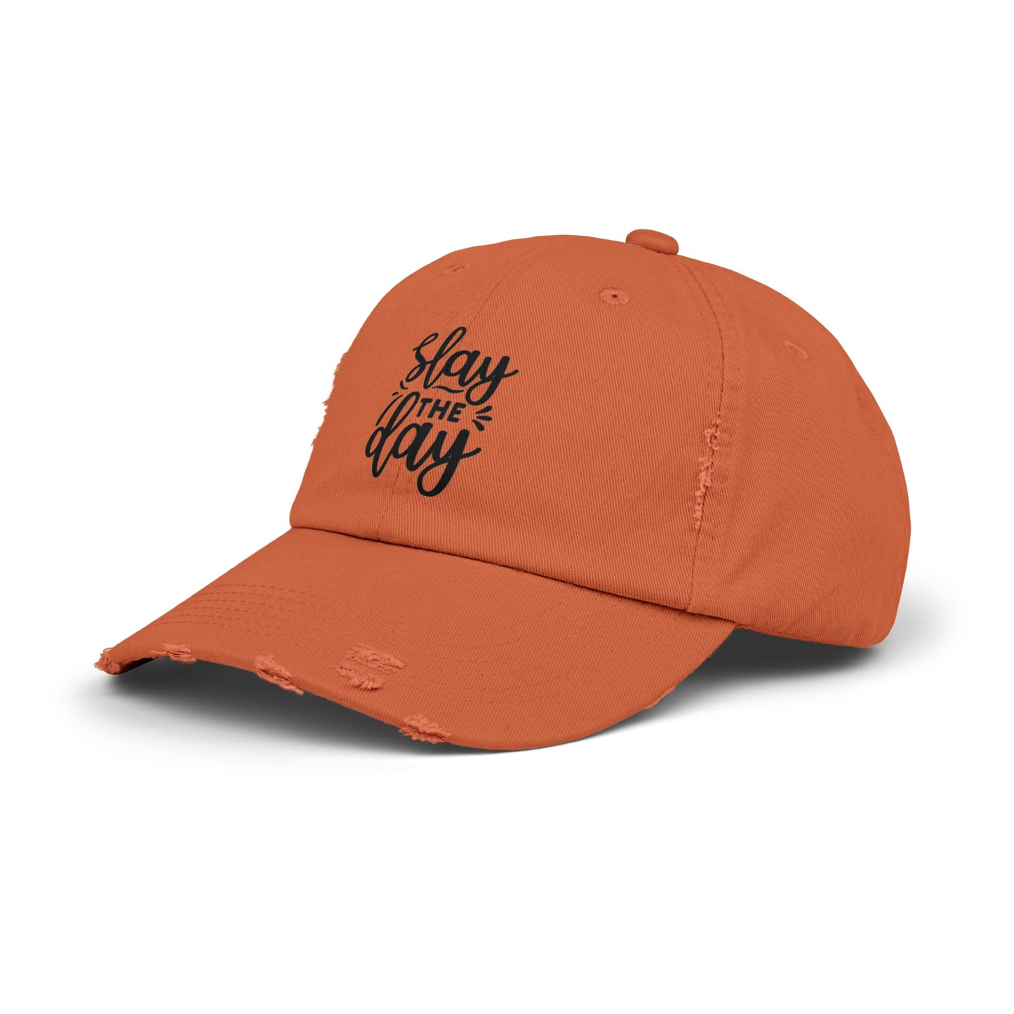 Slay the Day Distressed Cap
