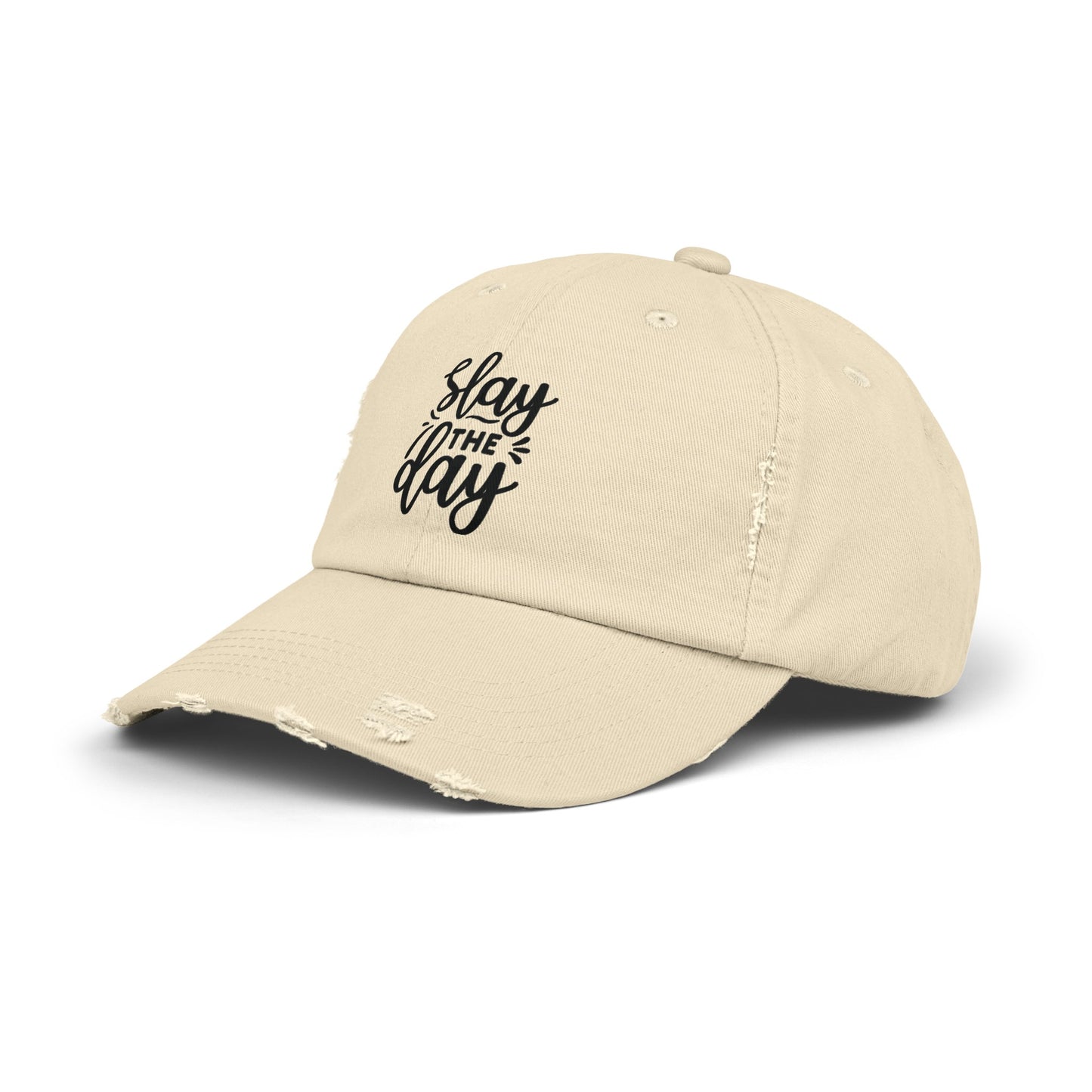 Slay the Day Distressed Cap