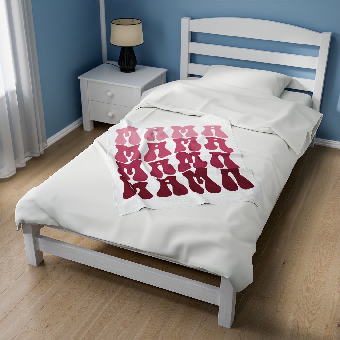 MAMA Velveteen Plush Blanket