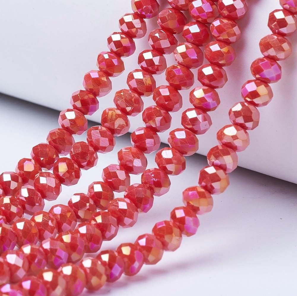 Hand-Made Glass Bead Bracelet