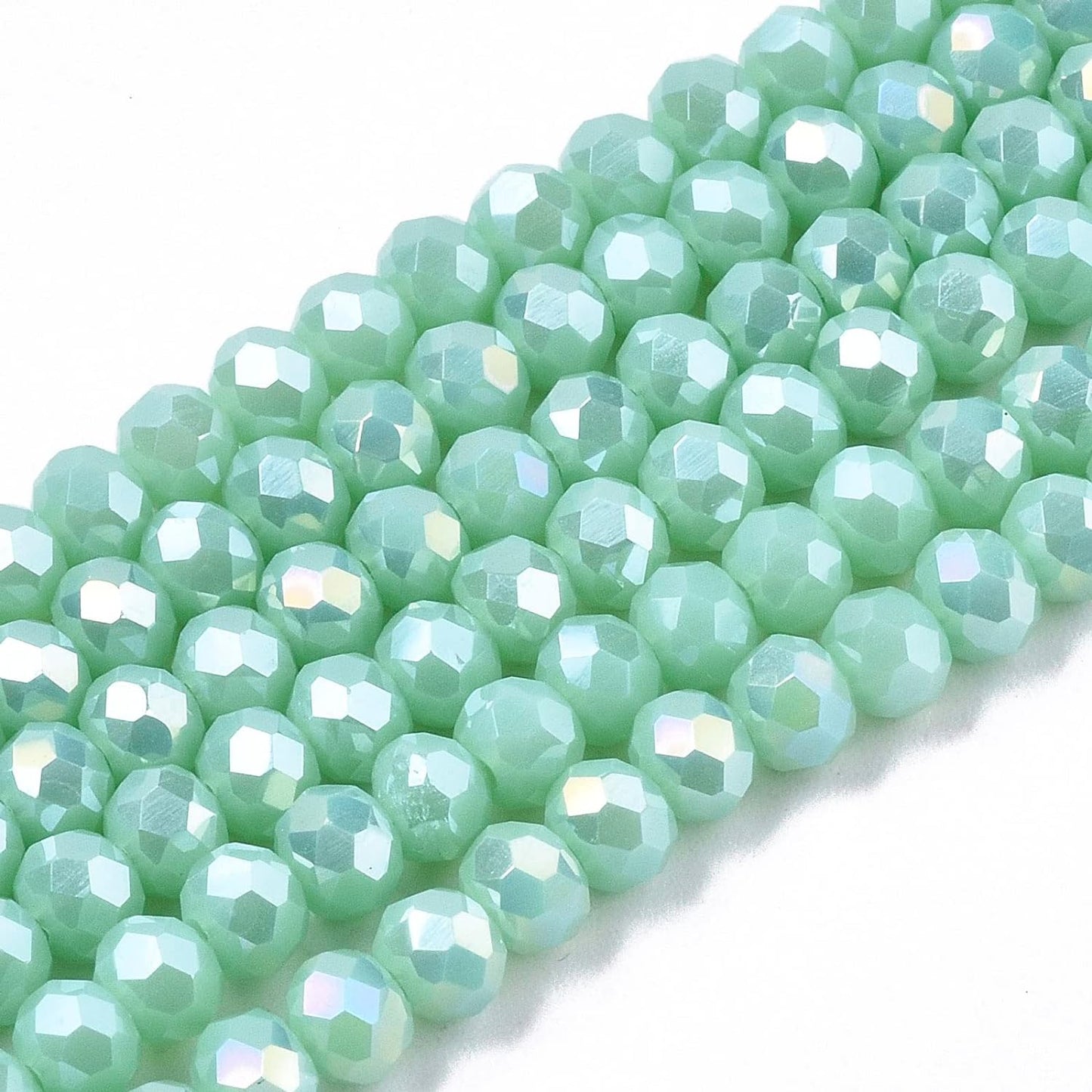 Hand-Made Glass Bead Bracelet