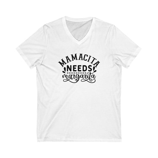 Mamacita needs a Margarita V-Neck Tee