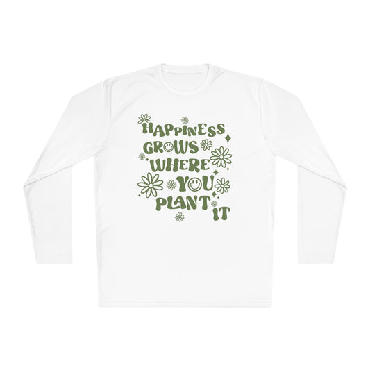 Happiness Grows Lightweight Long Sleeve Tee