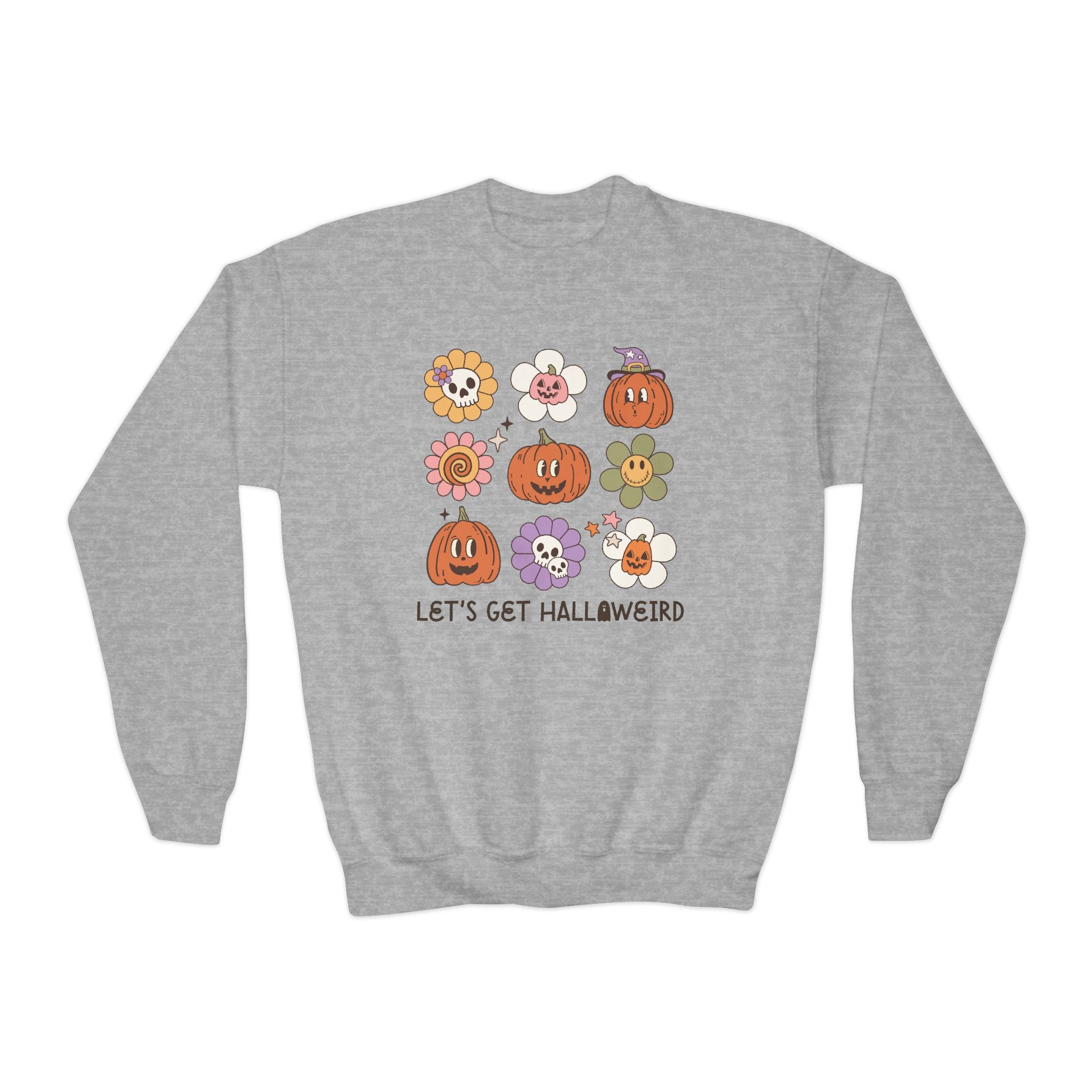 Youth Halloweird  Crewneck Sweatshirt